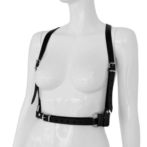 Skórzane szelki dla kobiet